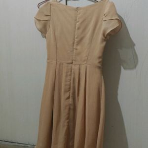 Beige Colour Dress