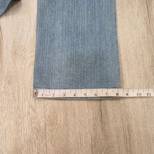 Blue Straight Fit Jeans For Women