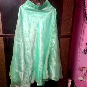 Organza Satin Skrit