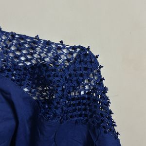 Blue Stylish Party/ Formal Shirt