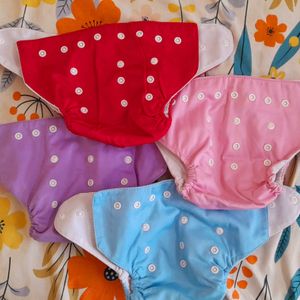 4 Set Combo Cloth Diaper