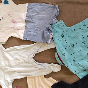 Combo Of New Born Baby Clothes