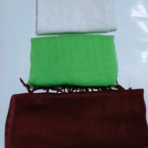 1 Winter Stole & 2 Pure Cotton Dupatta