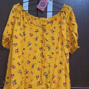 Plus Size Pretty Floral Top