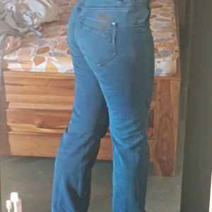 Denim Jeans Slightly Bootcut