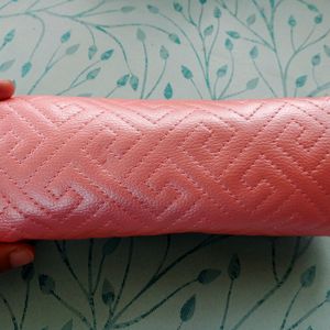 Brand New Peach Clutch