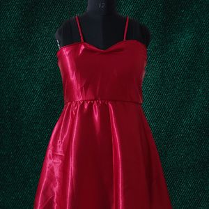 Short Party Red Dress For Women