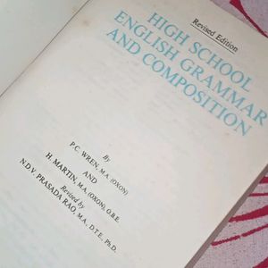 High School English Grammar and Composition