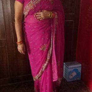 Saree With Free gift