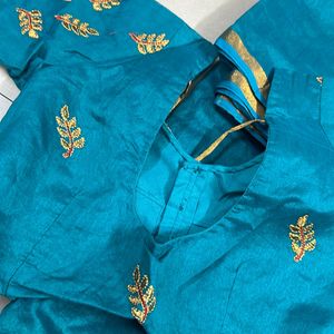 Saree With Blouse Size 32