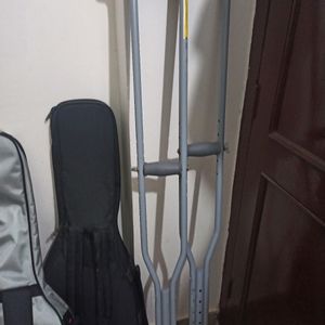 Crutches (Baisakhi) Adjustable Height, New Pair