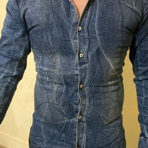 Denim Full Sleeves Shirt