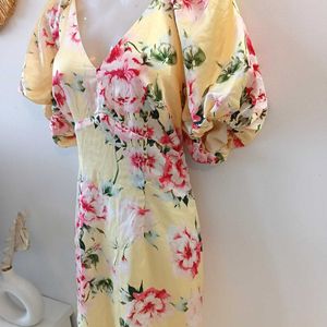 Le Chateau Floral Dress From France