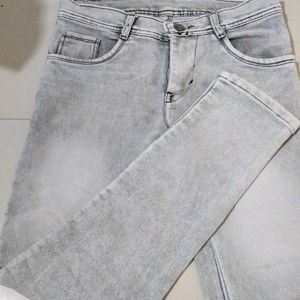 Grey Colour Jeans