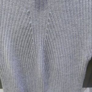 Grey Colour Sweat T-shirt