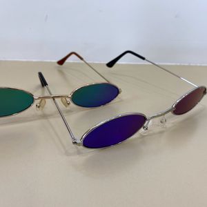 2 Unisex Multi-colour Sunglasses