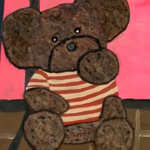 Teddy Bear Painting