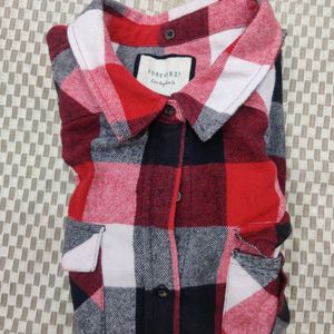 Forever 21 - Red & Black Checked Shirt