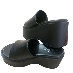 Special Offer Gothic Chunky Wedge Stylish Tren