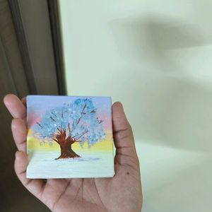 5 Miniature Canvas Paintings For Your Space