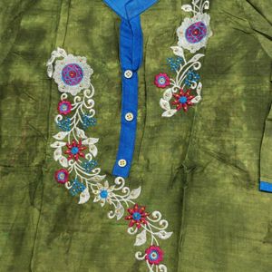 Daily Wear Embroidery Kurti