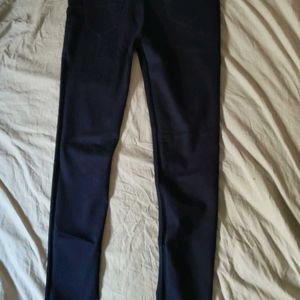 Women's Navy Blue Denim Jeans