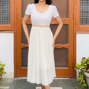 Korean Tulle Midi Dress