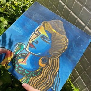 Handmade Shivji Painting