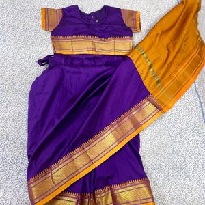 Kids Saree Ready To Wear With Blouse