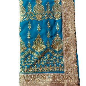 Party Wear Embroidery saree