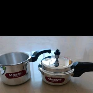 Master 2l+3l Cooker Aluminium Induction Brand New