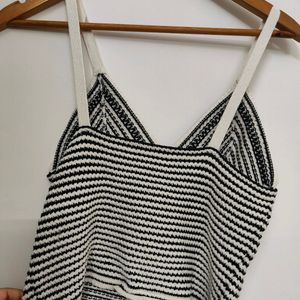 MANGO Crochet Top