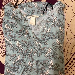 Blue H&M Kurta Top