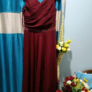 Pretty Flared Gown..