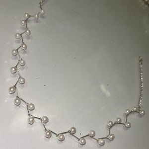 White Bead Bracelet