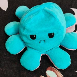 Reversible Changing Mood Octopus Soft Toy