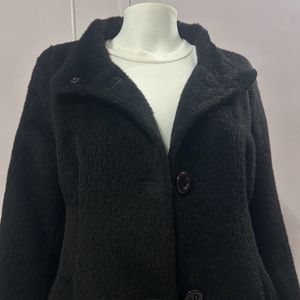 Alpaca Blend Soft Furry Overcoat