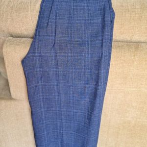 MARKS & SPENCER COTTON TWEED PANTS