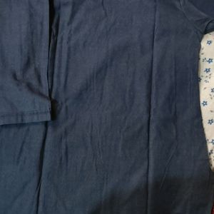 Straight Denim Kurti