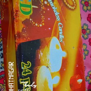 Diwali Candles LED Pack Of 24