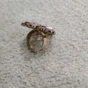 Pink Stone Ring