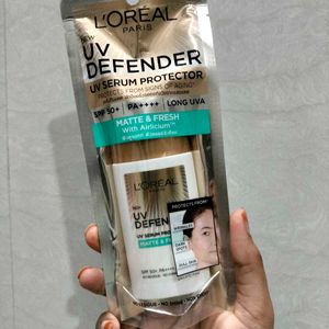 Loreal Paris UV Defender Sunscreen With SPF50+++