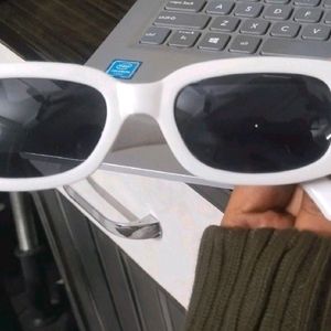 White Trendy Sunglasses