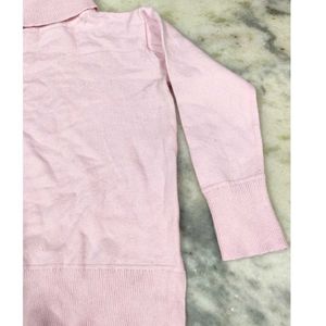 High Neck Soft sweater For Girl's