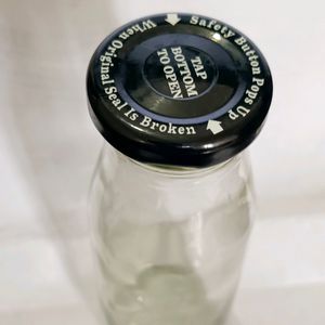 Empty Glass Bottle | Air Tight Cap