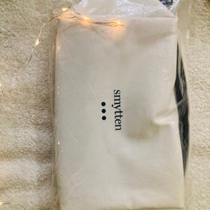 White Vanity Pouch