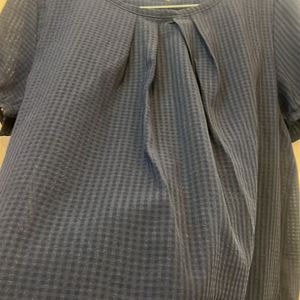 Imported dark Blue Smart Top