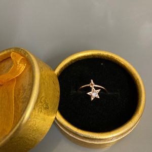 Star Studed Adjustable Ring 💍