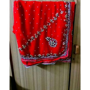 Beautiful Heavy Work Saree. .