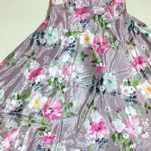 Handwork Floral Gown